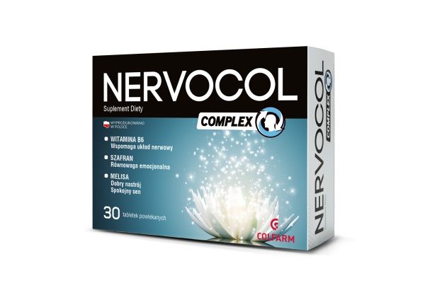 Nervocol Complex tabletki powlekane, 30 szt.