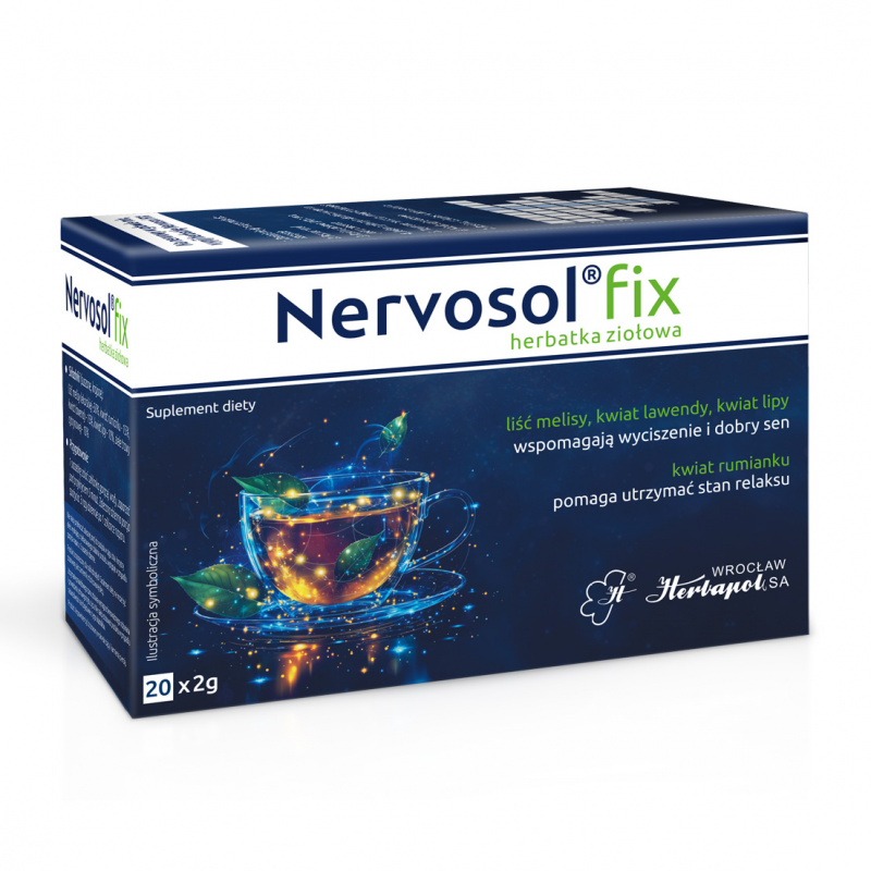 Nervosol Fix herbatka ziołowa w saszetkach, 20 szt.