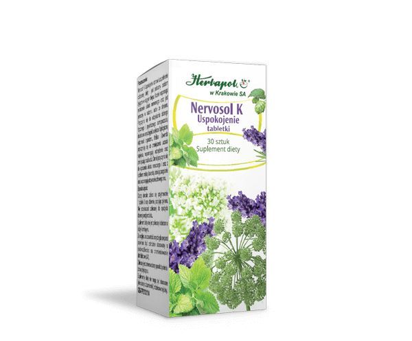 Nervosol K Uspokojenie 30 tabletek / Spokój