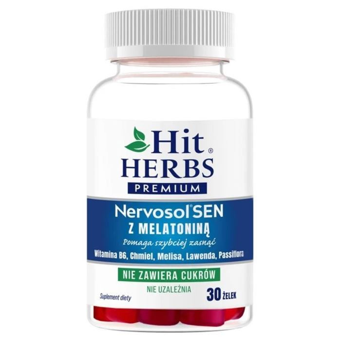 Nervosol Sen żelki z melatoniną, 30 szt.