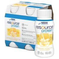 Nestle Resource Protein o smaku waniliowym, 4 x 200 ml
