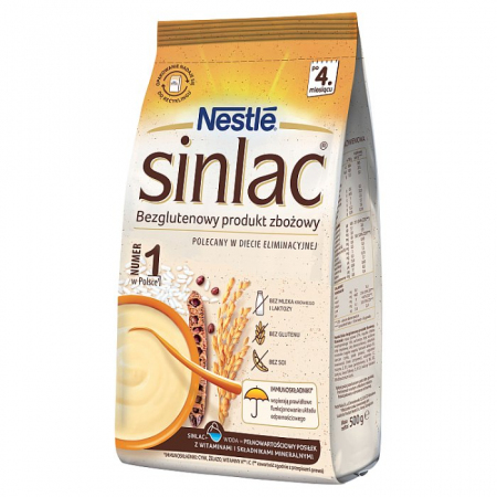 NESTLE Sinlac bezglutenowy produkt zbożowy 500g