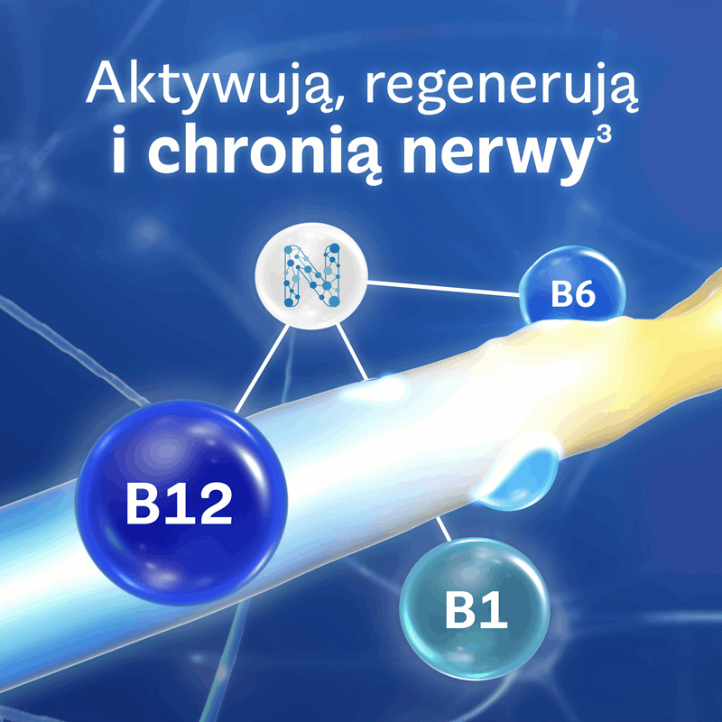 Neurobion Advance tabletki powlekane z witaminą B1, B6 i B12, 30 szt.
