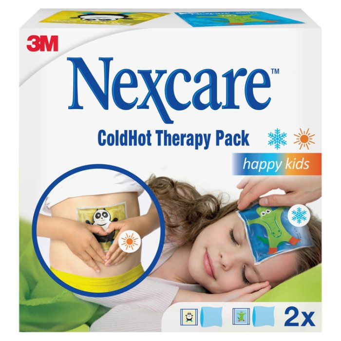 NEXCARE COLD HOT HAPPY KIDS Okład zimno-ciepły 12cm x 11cm 2 szt
