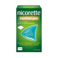 Nicorette FreshFruit Gum 2 mg 105 szt.