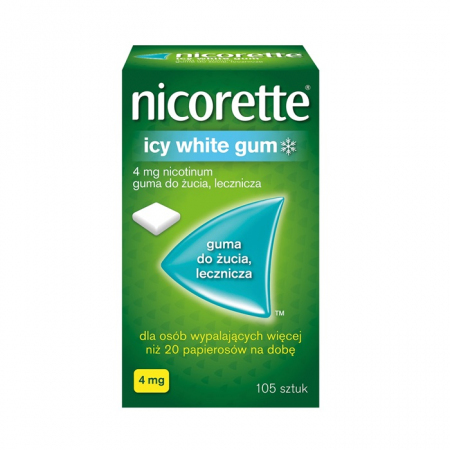 Nicorette Icy White 4 mg 105 szt.