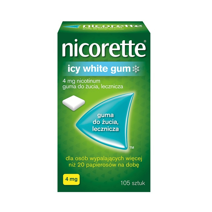 Nicorette Icy White 4 mg 105 szt.