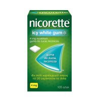 Nicorette Icy White 4 mg 105 szt.