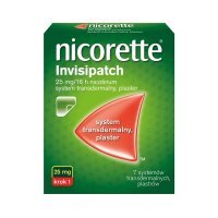 Nicorette Invisipatch 25mg/16h 7 plast.
