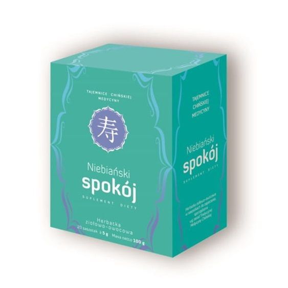 Niebiański Spokój herbatka ziołowo-owocowa, 20 sasz.