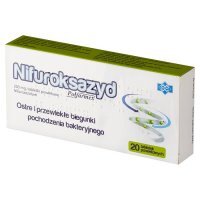 Nifuroksazyd Polfarmex 200 mg 20 tabletek powlekanych