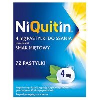 Niquitin 4 mg 72 pastylek do ssania