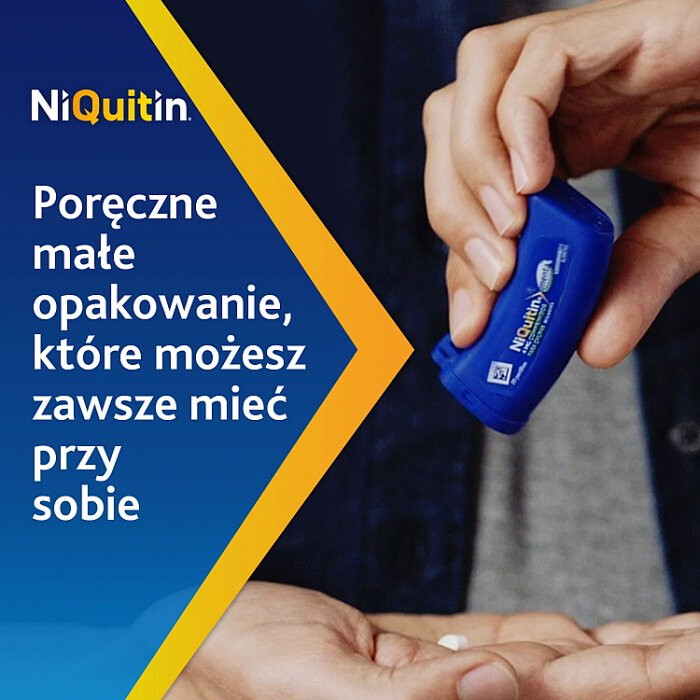 Niquitin Mini 2 mg tabletki wspomagające rzucanie palenia, 60 szt.