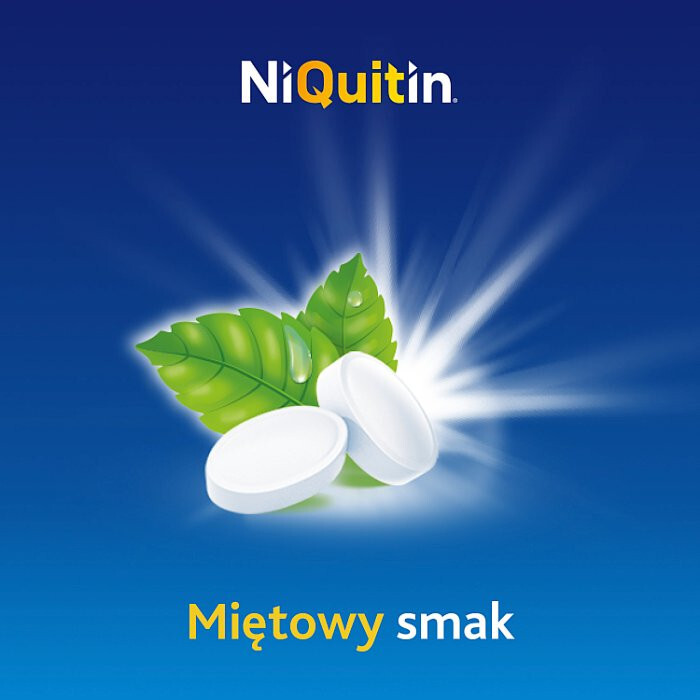 Niquitin Mini 2 mg tabletki wspomagające rzucanie palenia, 60 szt.