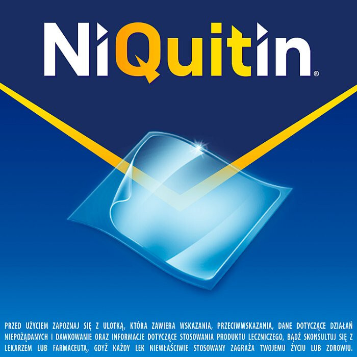 NIQUITIN PRZEZROCZYSTY 21MG/24GODZ. 7 PLASTRÓW / RZUCANIE PALENIA
