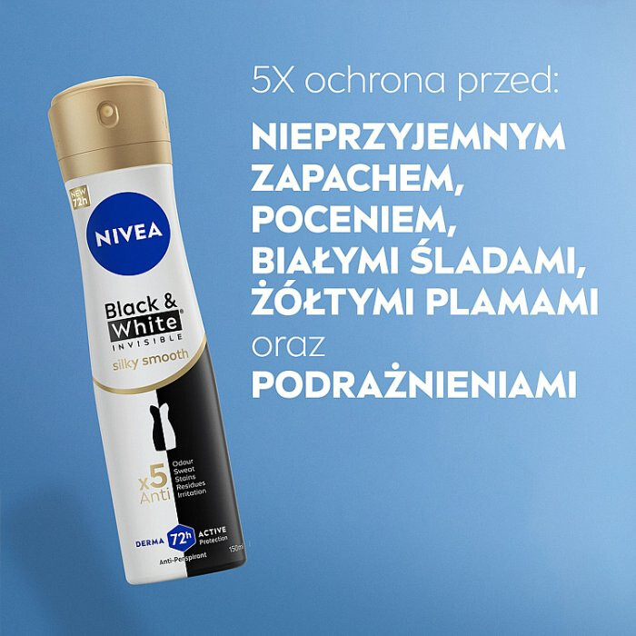 NIVEA Antyperspirant Black&White antyperspirant 150ml