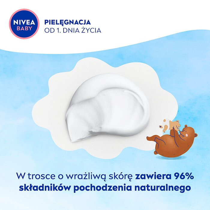 Nivea Baby Mój pierwszy krem do buzi rączek i ciała od 1. dnia życia, 75 ml
