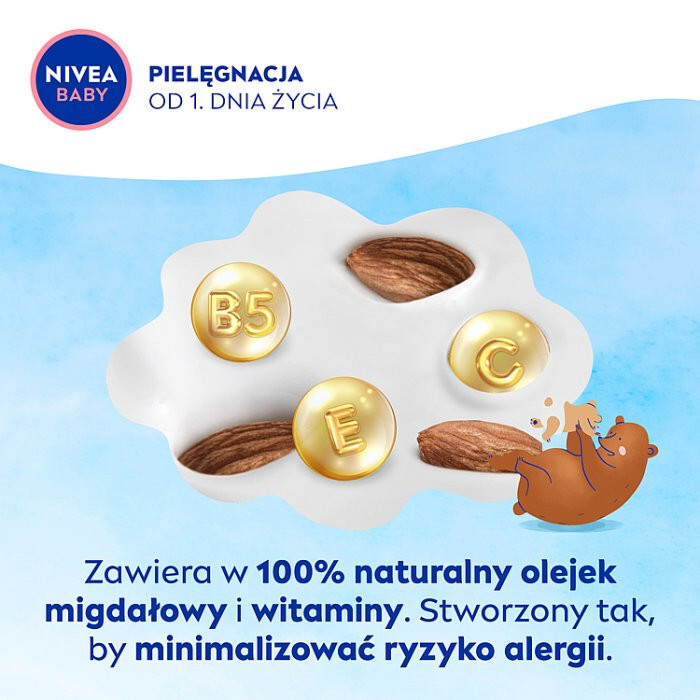 Nivea Baby Mój pierwszy krem krem do buzi, rączek i całego ciała, 75 ml