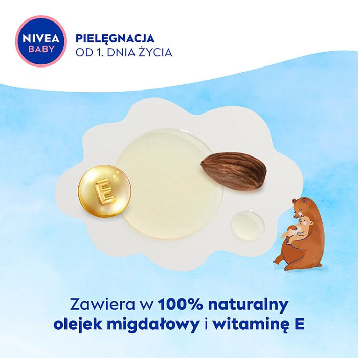 Nivea Baby ochronna oliwka pielęgnacyjna od 1. dnia życia, 200 ml
