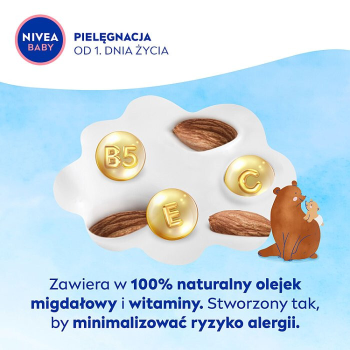 Nivea Baby ochronne mleczko nawilżające dla niemowląt od 1. dnia, 500 ml