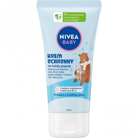 Nivea Baby Ochronny krem dla dzieci na każdą pogodę, 50 ml