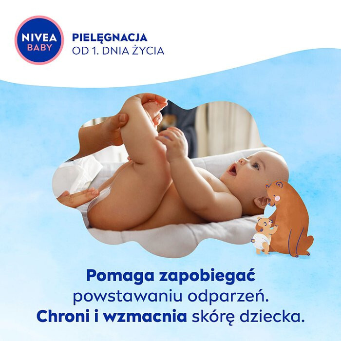 Nivea Baby ochronny krem kojący przeciw odparzeniom od 1. dnia, 100 ml