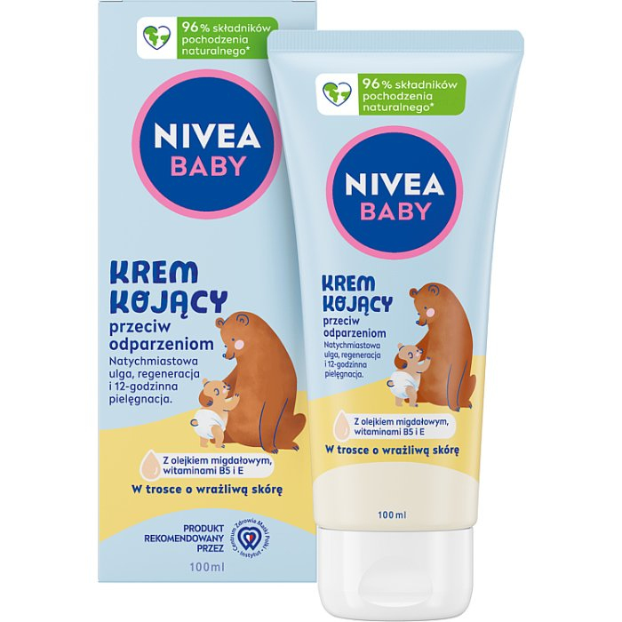 Nivea Baby ochronny krem kojący przeciw odparzeniom od 1. dnia, 100 ml