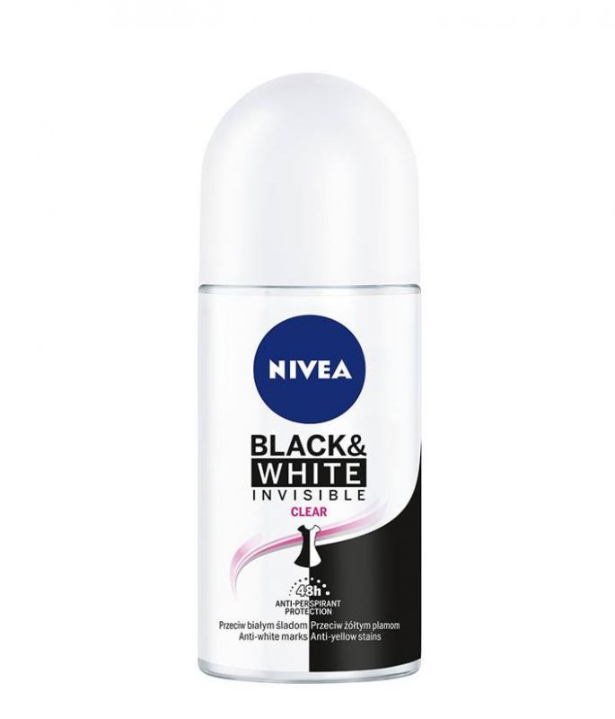 Nivea Black & White Invisible Clear, 50 ml