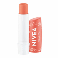 Nivea Bridgerton Pielęgnująca Pomadka do ust Peach Tea, 4,8 g