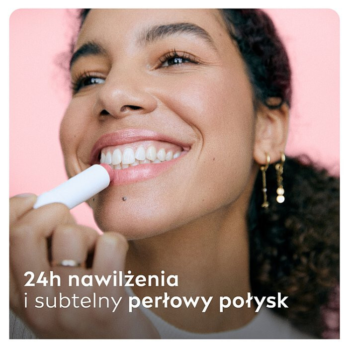 Nivea Bridgerton Pielęgnująca Pomadka do ust Rose Meringue, 4,8 g