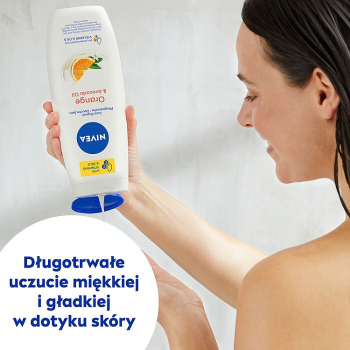 Nivea Care & Orange żel pod prysznic, 500 ml