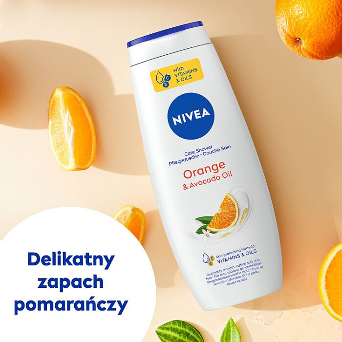 Nivea Care & Orange żel pod prysznic, 500 ml