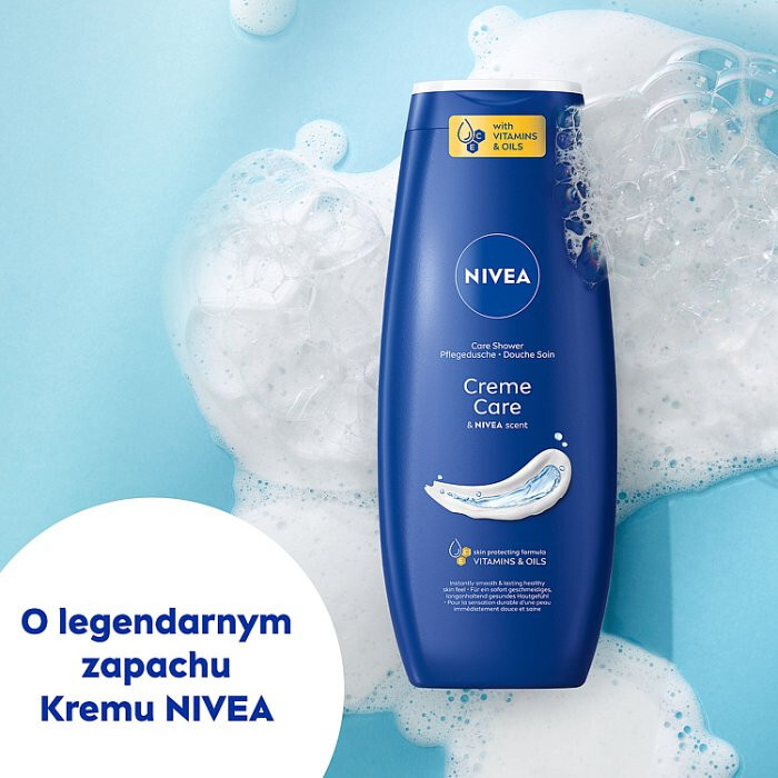 Nivea Creme Care kremowy żel pod prysznic, 500 ml