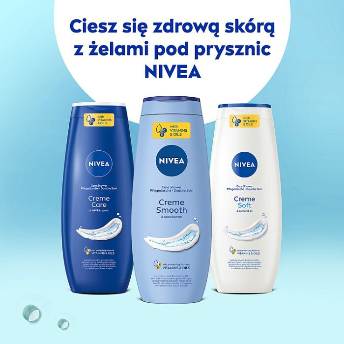 Nivea Creme smooth żel pod prysznic, 500 ml
