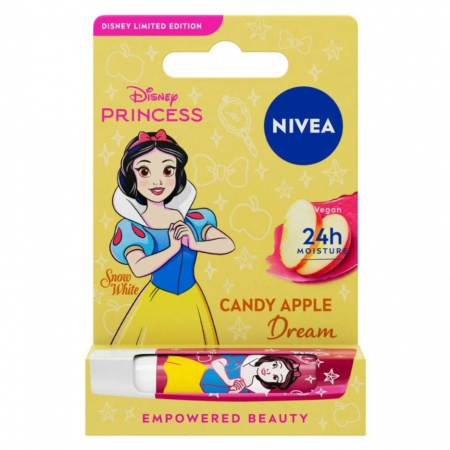 Nivea Disney Princess Pielęgnująca pomadka do ust Candy Apple Dream, 4,8 g