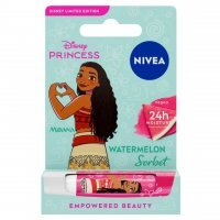 Nivea Disney Princess Pielęgnująca pomadka do ust Watermelon Sorbet, 4,8 g