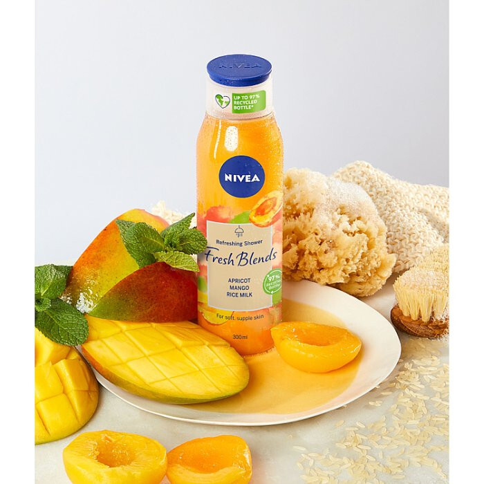 Nivea Fresh Blends żel pod prysznic do ciała morela mango 300 ml