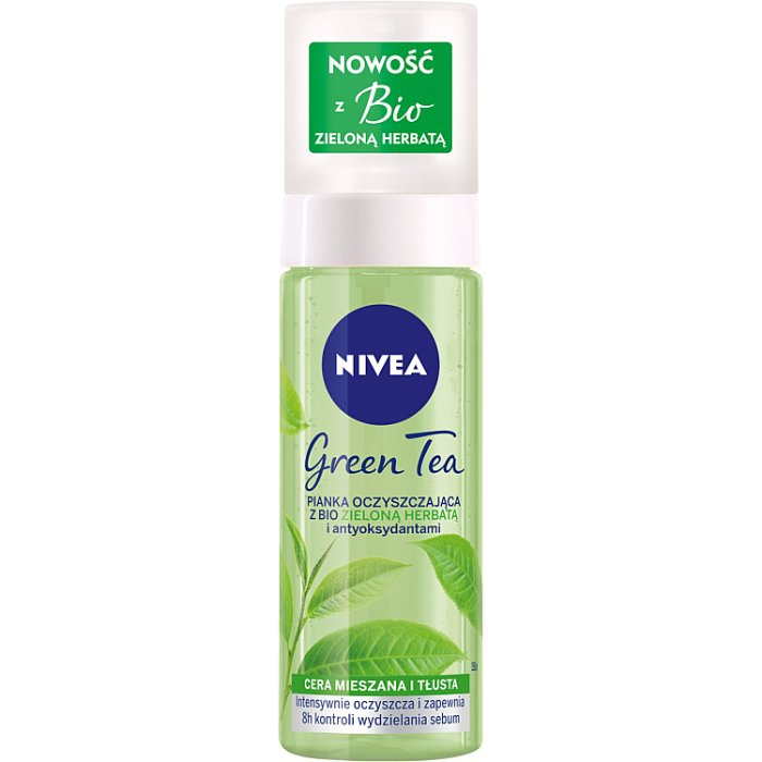 NIVEA Green Tea Pianka oczyszczająca do twarzy 150 ml