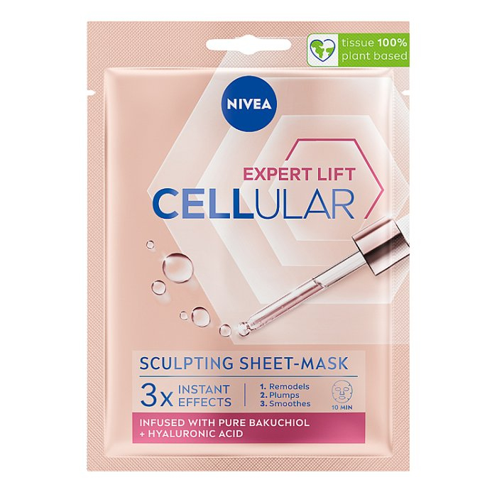 NIVEA HYALURON CELLULAR FILLER Chłodząco-Modelująca Maska w Płachcie 1 szt.