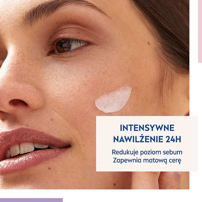 Nivea Matujący Krem na dzień 24H nawilżenia, 50 ml