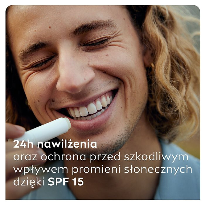 Nivea Men Active pomadka ochronna do ust dla mężczyzn SPF15, 4,8 g