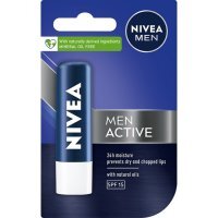 Nivea Men Active pomadka ochronna, SPF15, 5,5 ml