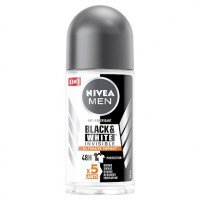 Nivea Men Black&White Invisible roll-on, 50 ml