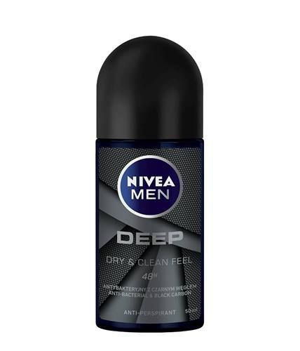 Nivea Men Deep antyperspirant roll-on, 50 ml