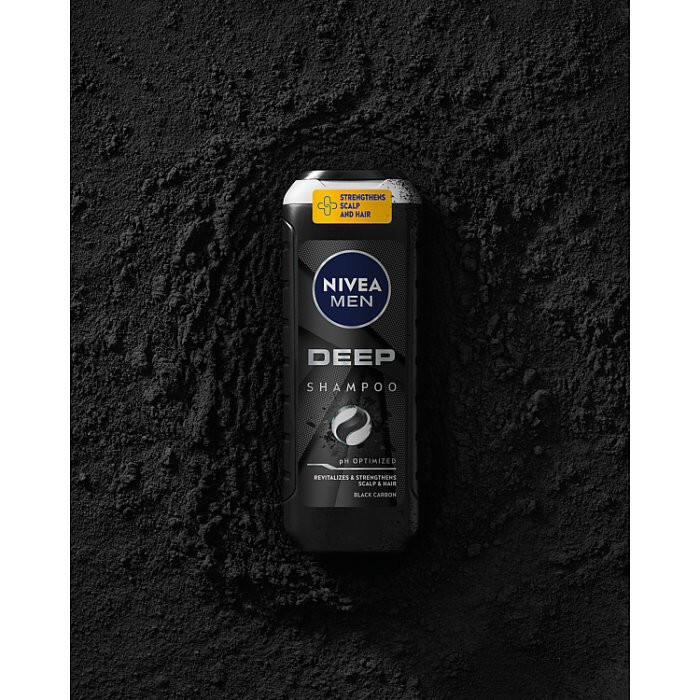 Nivea Men Deep Szampon dla mężczyzn, 500 ml