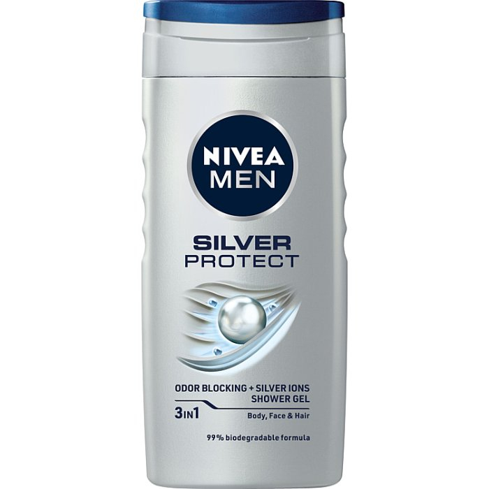 Nivea Men Silver Protect żel pod prysznic, 250 ml