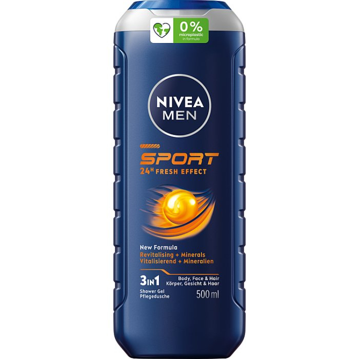 Nivea Men Sport żel pod prysznic, 500 ml