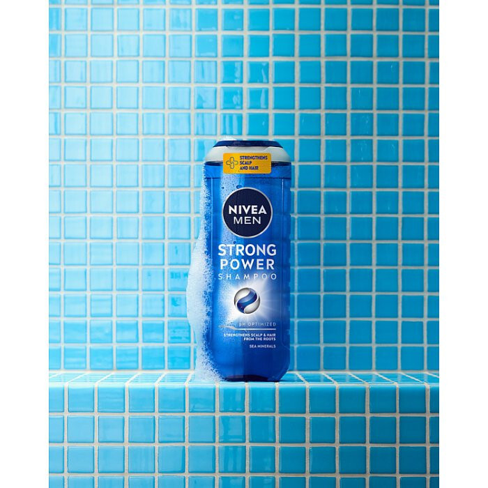 Nivea Men Strong Power Szampon dla mężczyzn, 500 ml