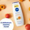 Nivea Pielęgnujący żel pod prysznic z naturalnym olejkiem z moreli, 500 ml