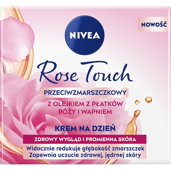 Nivea Rose Touch krem przeciwzmarszczkowy, 50 ml